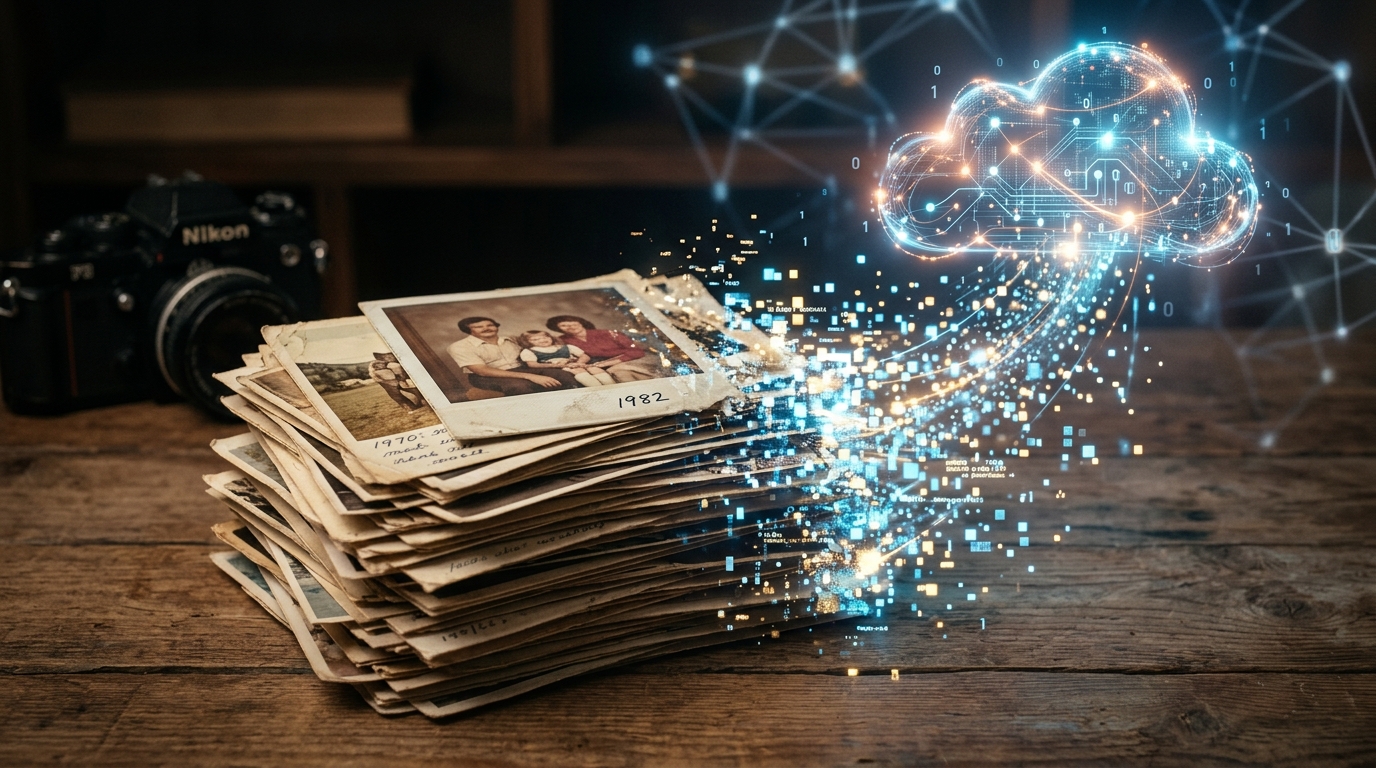 Transition from physical to digital memories