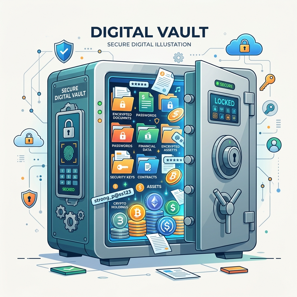 Como proteger suas senhas e ativos digitais