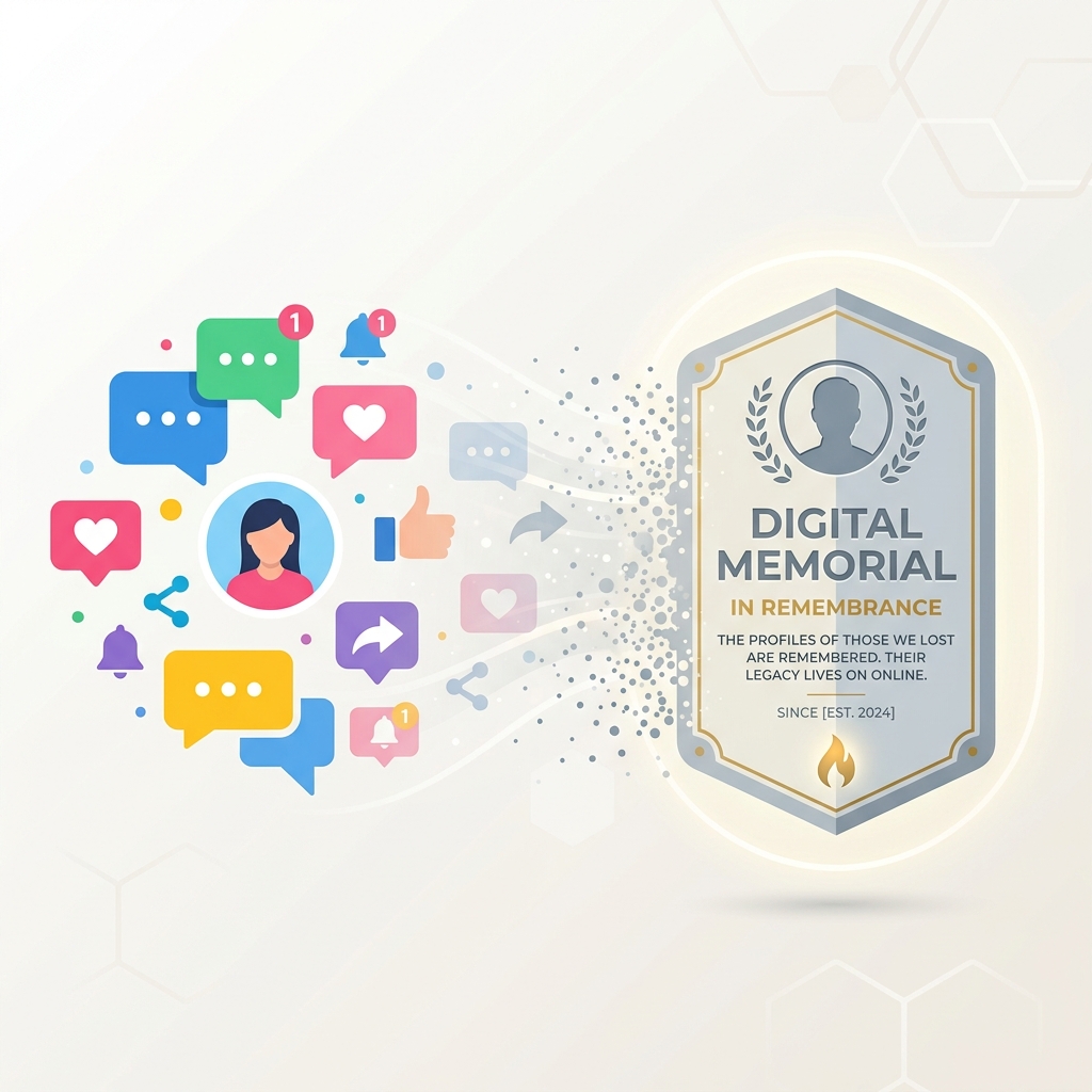 O que acontece com as suas redes sociais quando você falece?